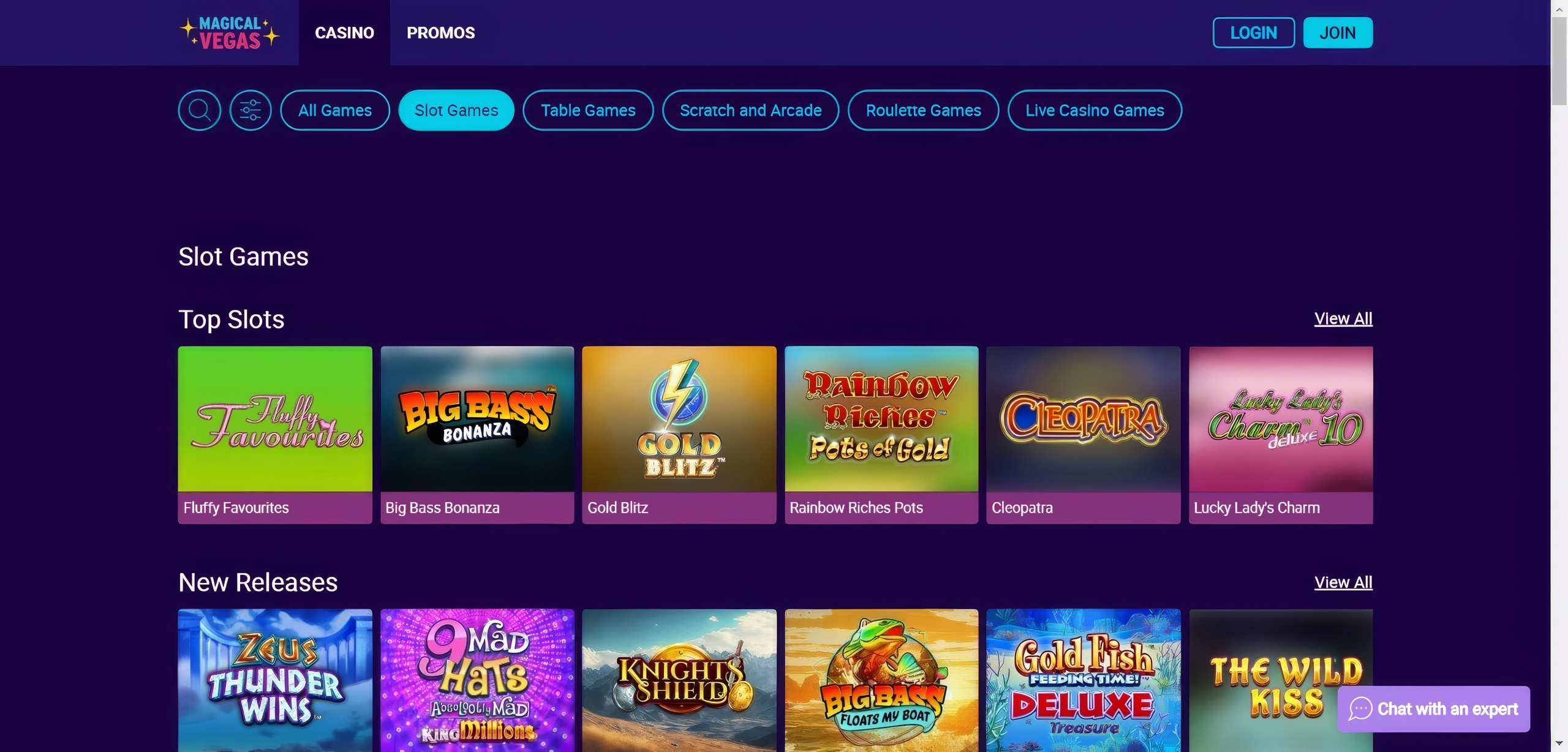 Magical Vegas desktop screenshot 2