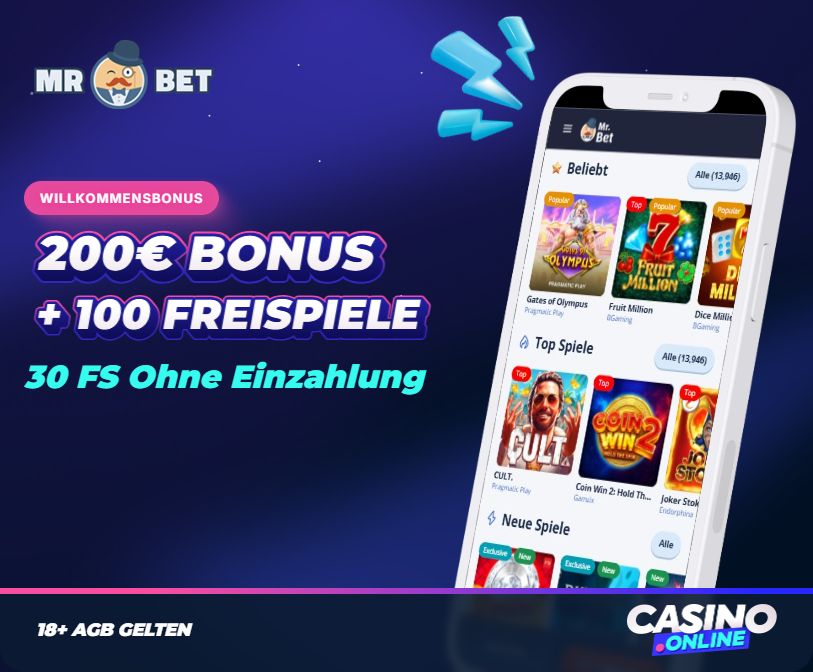 MrBet Casino Willkommensbonus