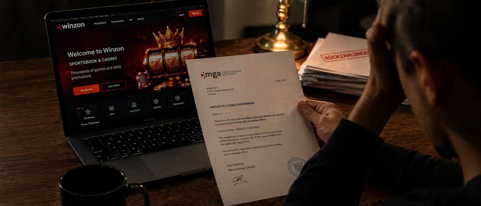 Winzon Casino verliert Malta-Lizenz: Rückzahlungsforderungen