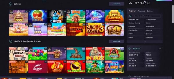 Izzi Casino Slots Desktop