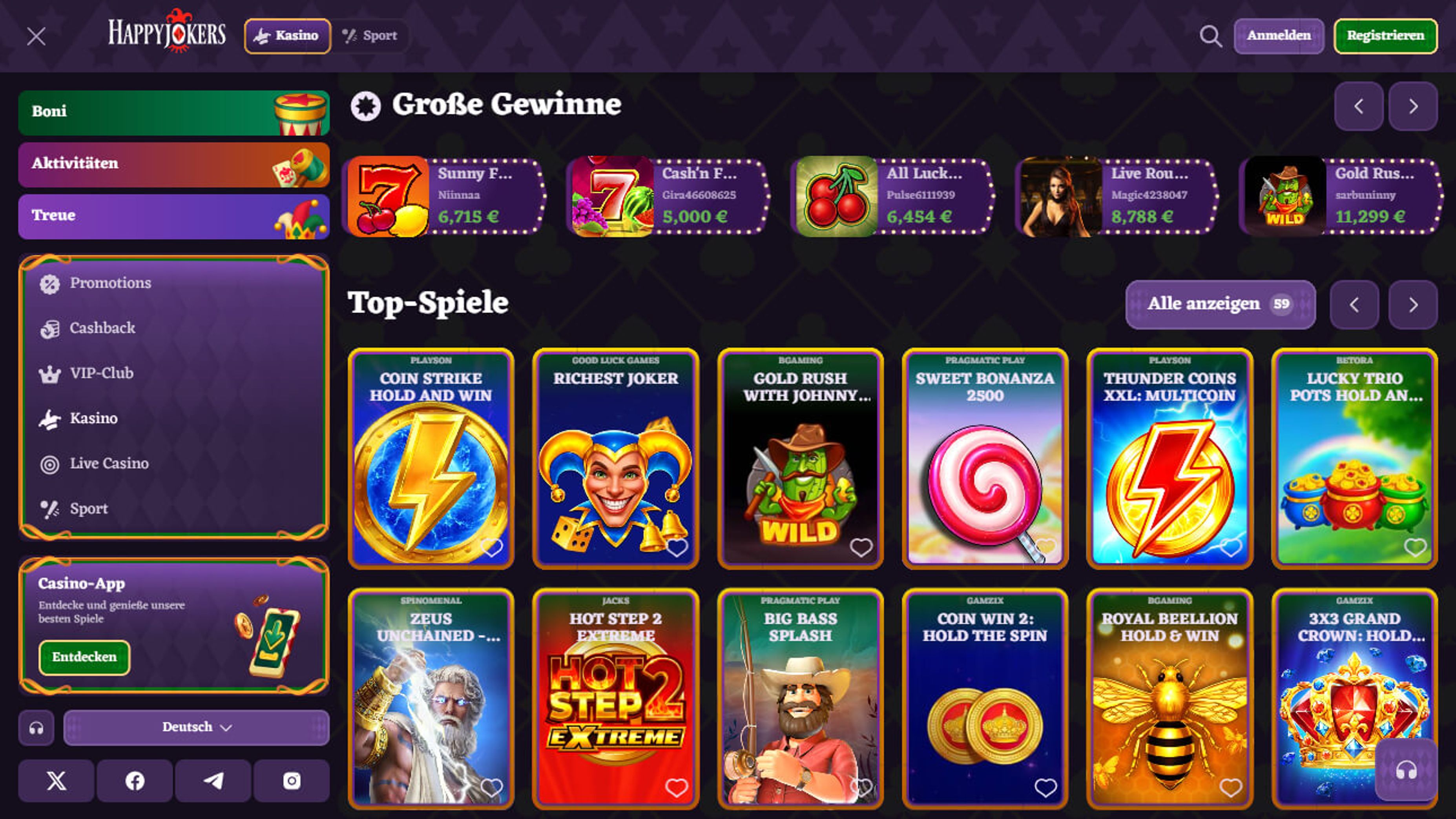Happyjokers desktop screenshot 2