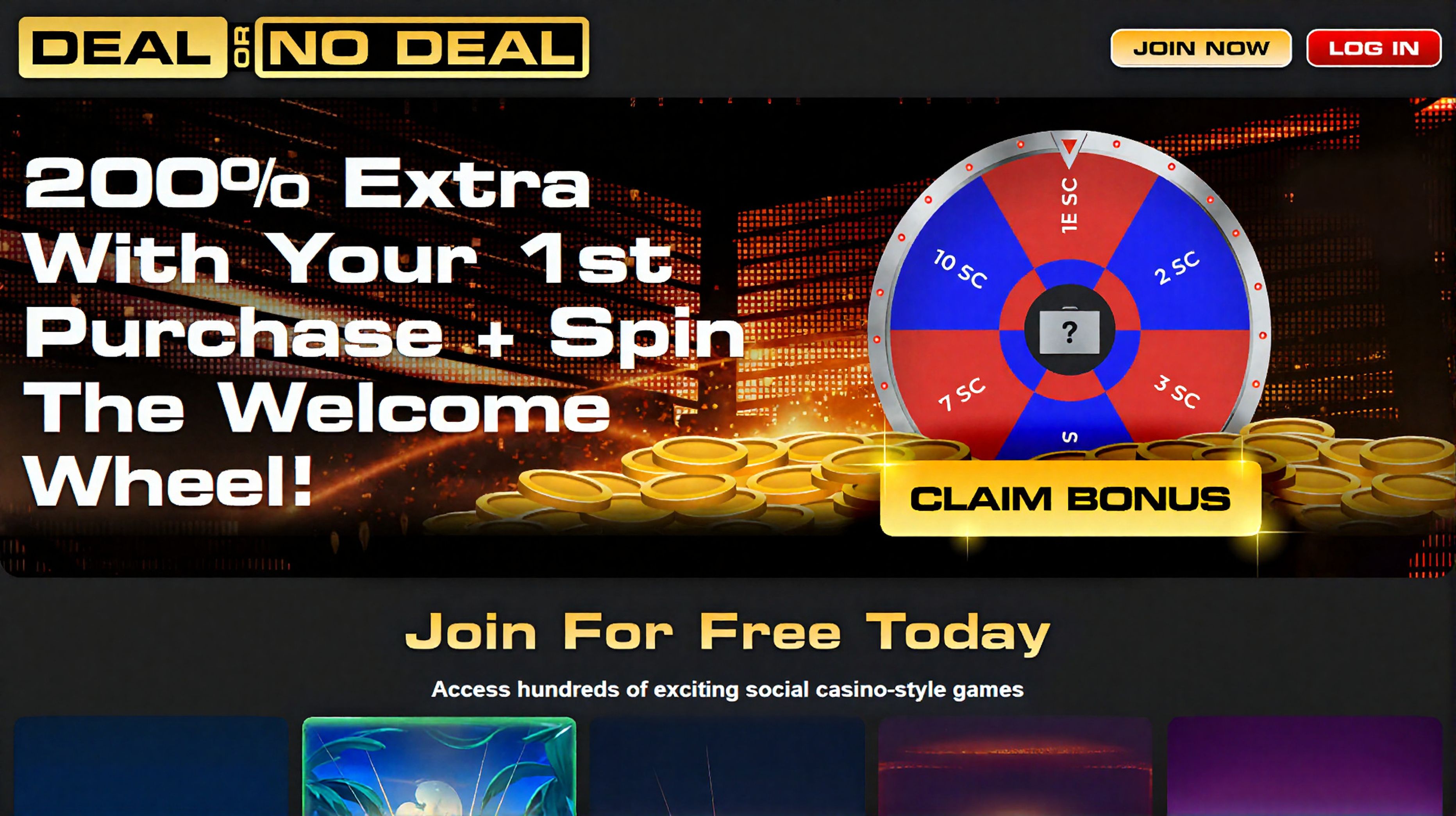 Deal or No Deal Win desktop screenshot 1