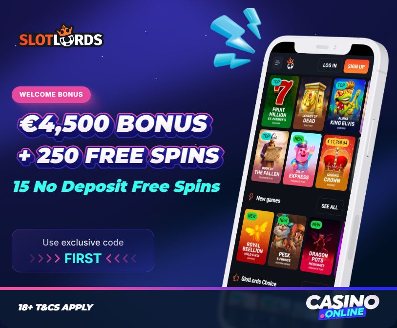 SlotLords Casino Welcome Bonus