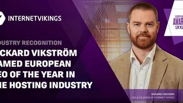 Rickard Vikström Wins European CEO of the Year
