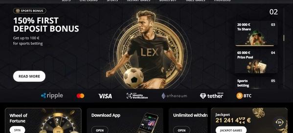 Lex Casino Desktop