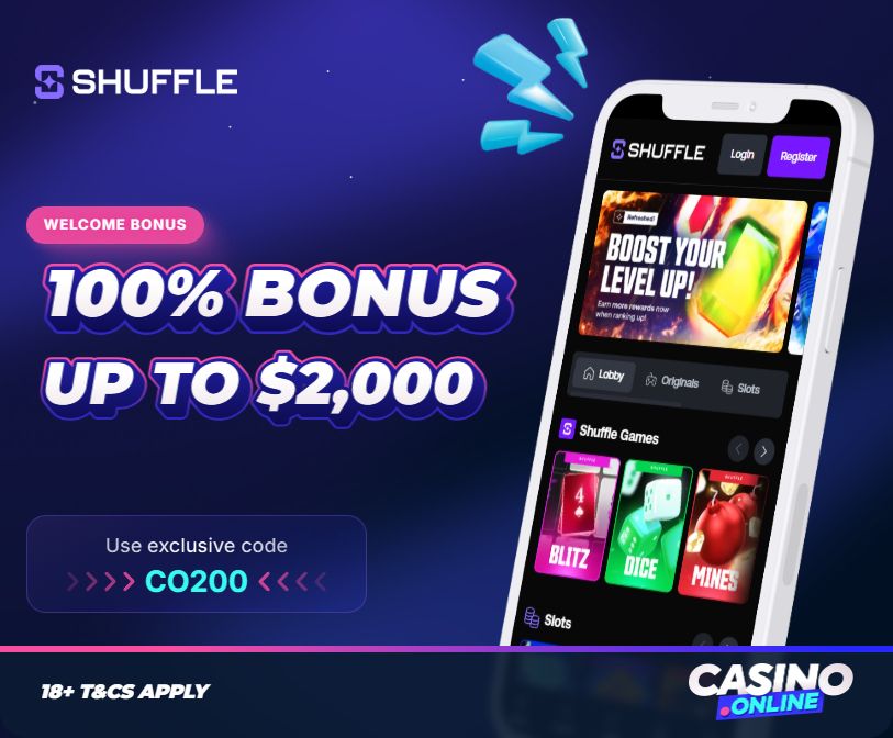 Shuffle Casino Welcome Bonus