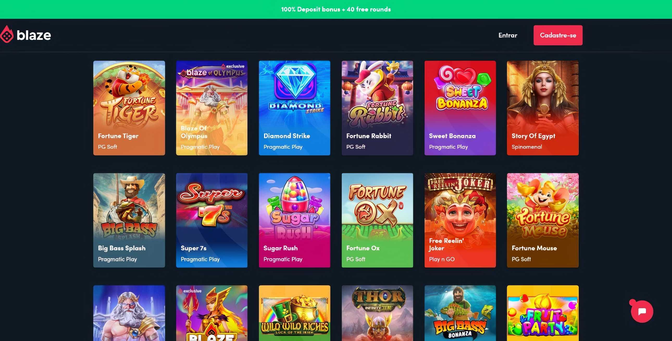 Blaze desktop screenshot 2