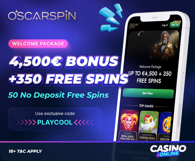 oscarspin casino welcome offer