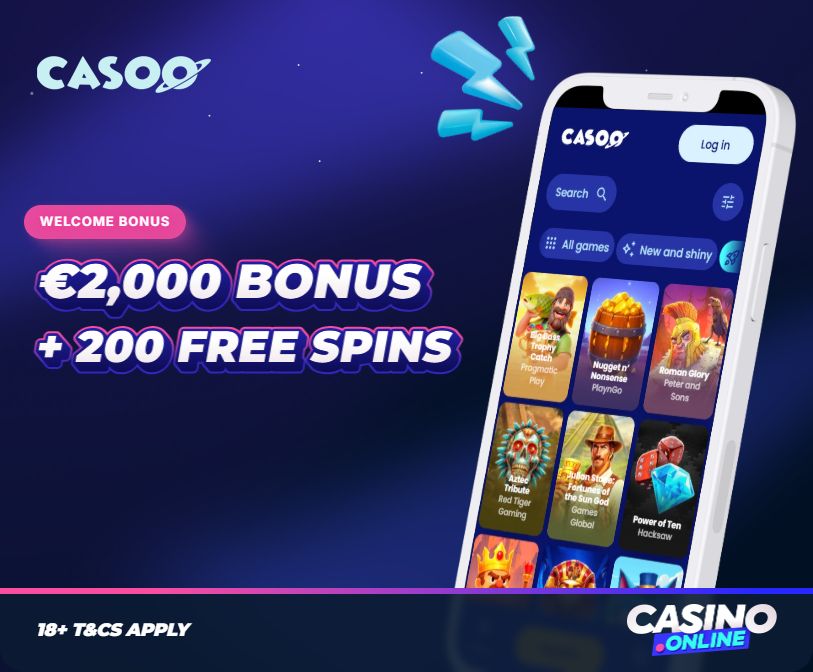 Casoo Casino Welcome Bonus