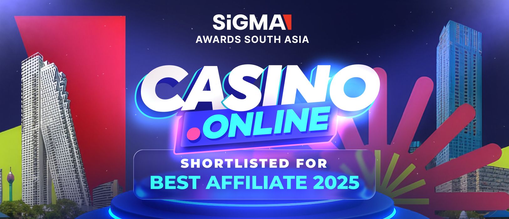 Casino.online Shortlisted for Best Affiliate 2025 at SiGMA