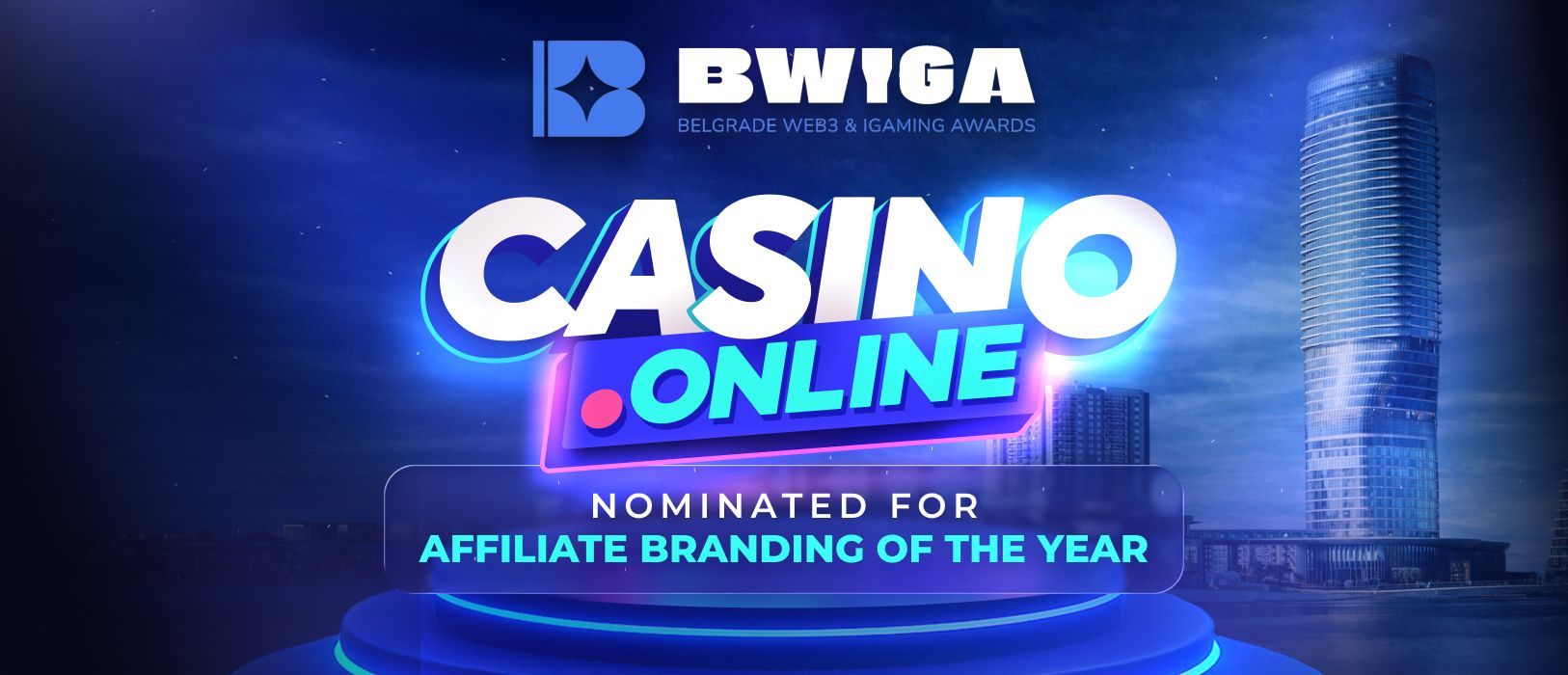 Casino.online Earns BWiGA 2026 Affiliate Branding Nomination
