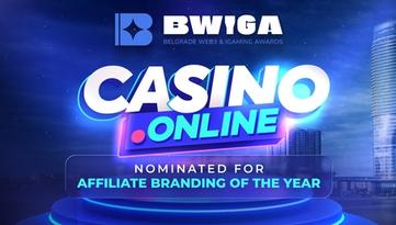 Casino.online Earns BWiGA 2026 Affiliate Branding Nomination