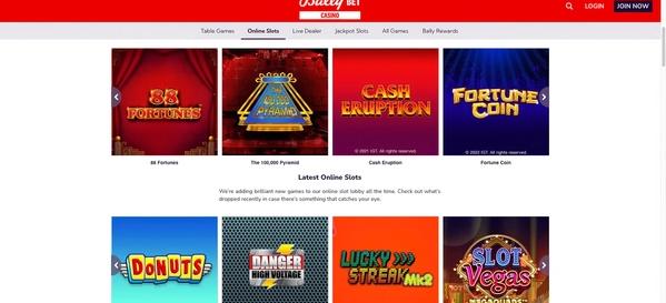 Bally Bet Slots