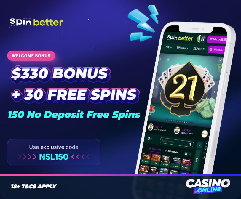 SpinBetter Casino Welcome Bonus