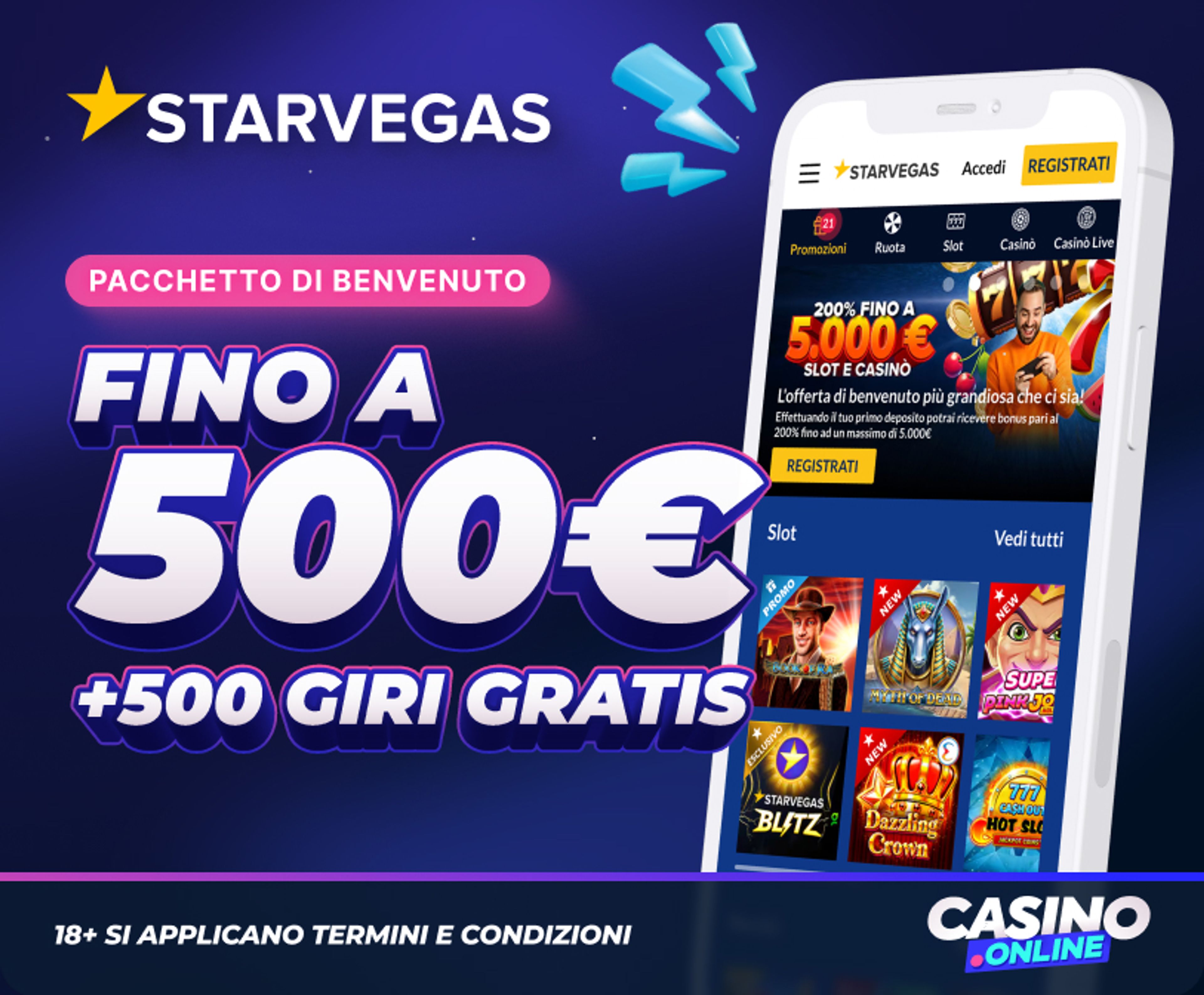 StarVegas Casino Bonus Benvenuto