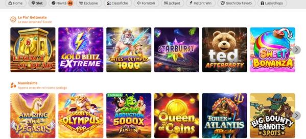 GiocoDigitale Slots Desktop
