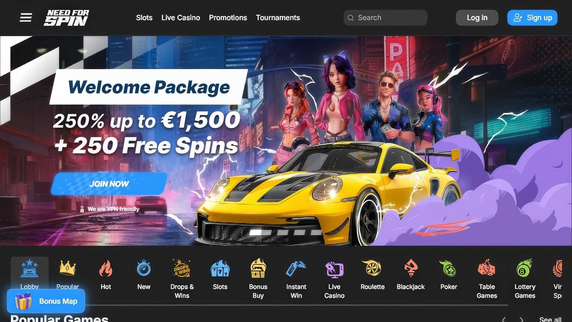 NeedForSpin desktop screenshot 1