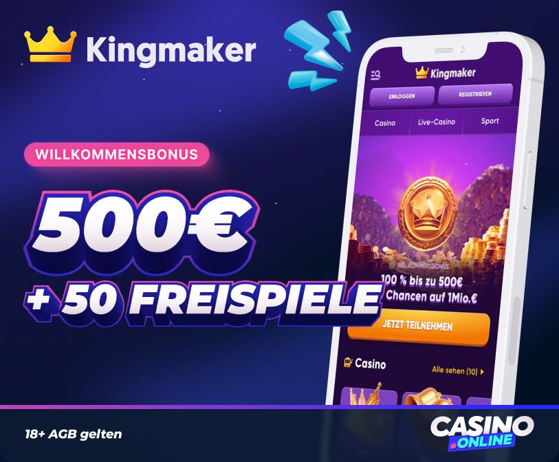 Kingmaker Casino Willkommensangebot