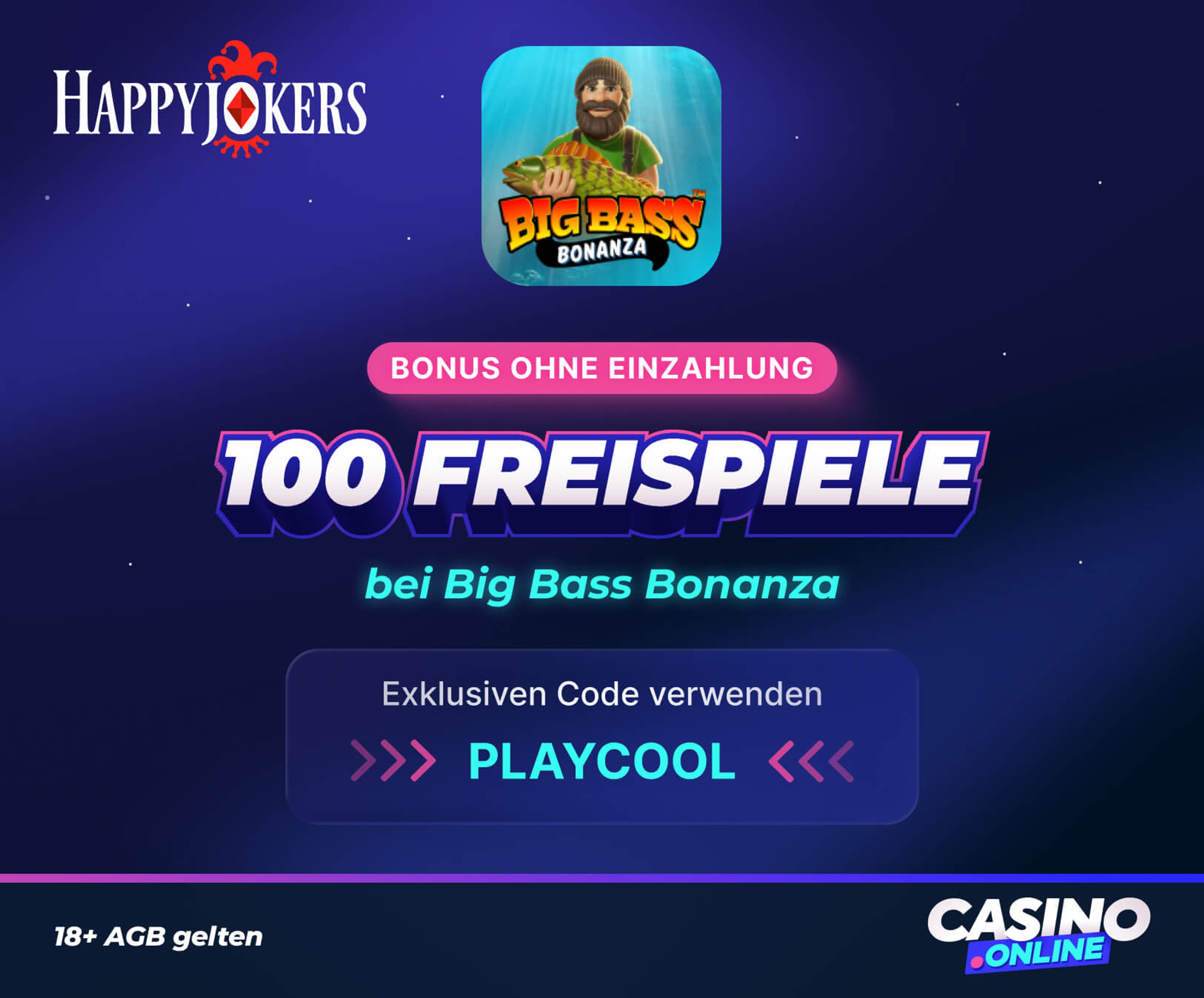Happyjokers Freispiele ohne Einzahlung exklusiv