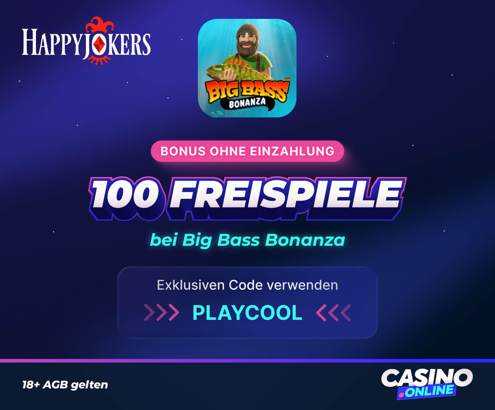 Happyjokers Freispiele ohne Einzahlung exklusiv