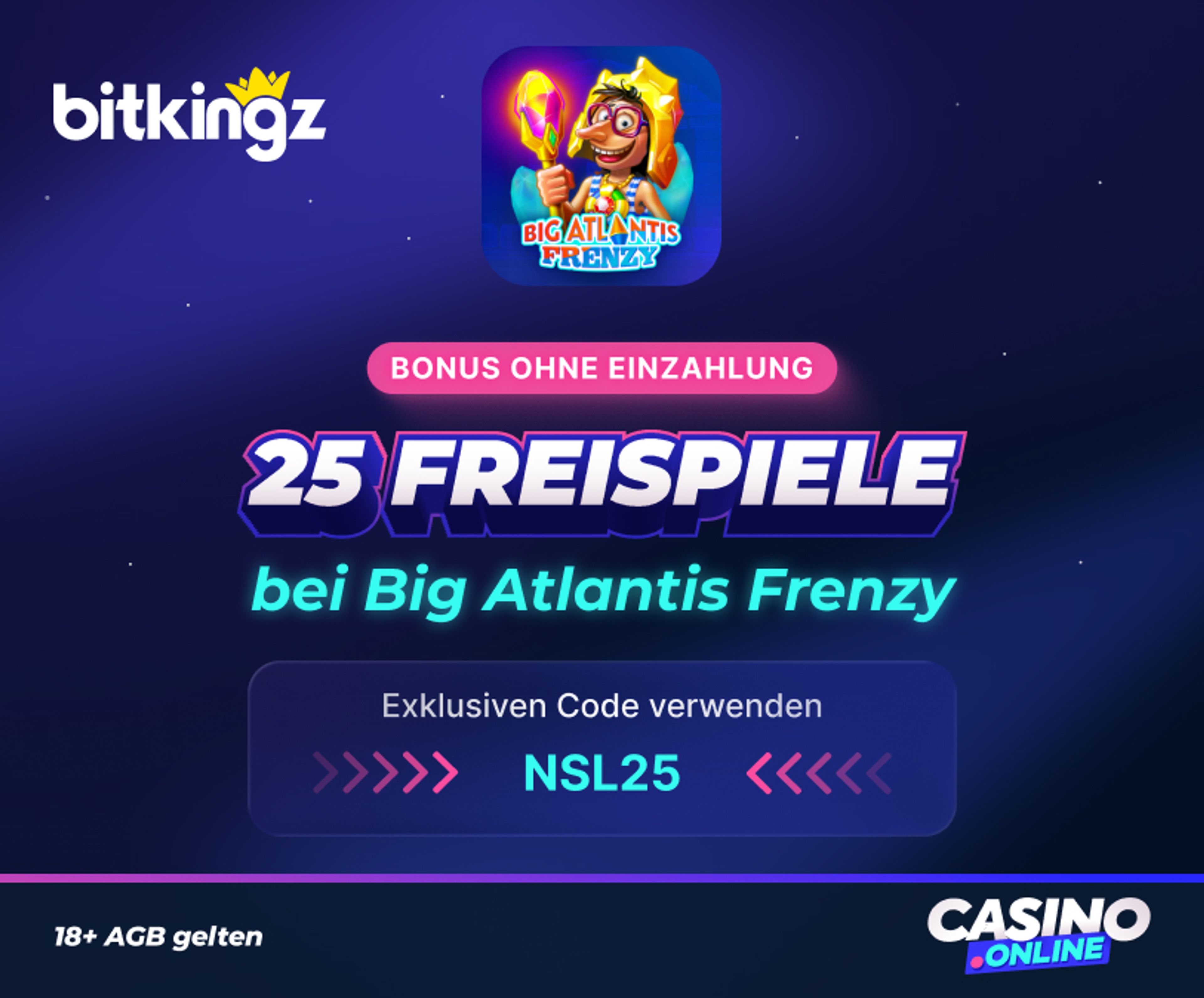 Bitkingz Casino bonus ohne einzahlung