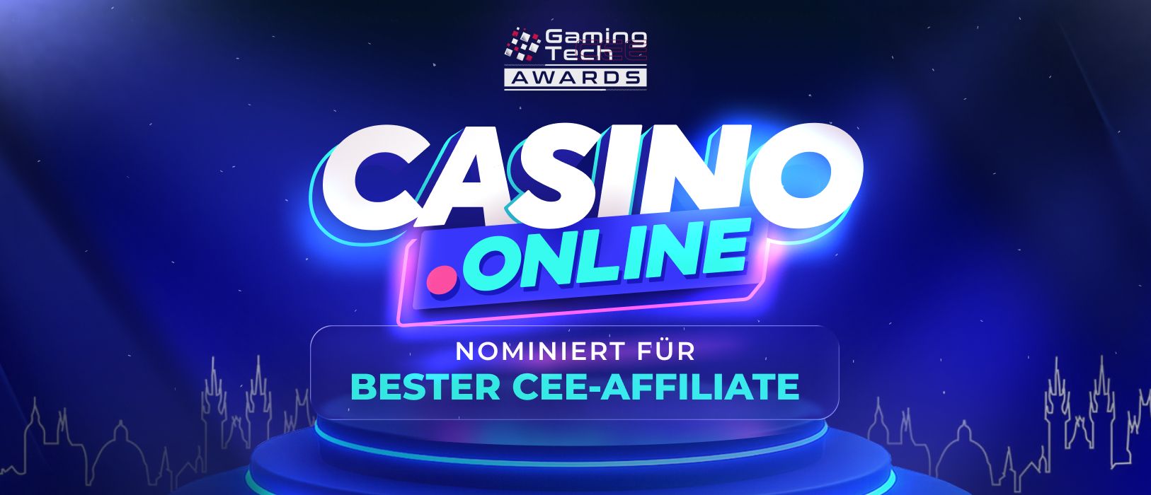 GamingTech Awards in Prag: Casino.online ist nominiert