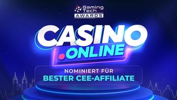 GamingTech Awards in Prag: Casino.online ist nominiert