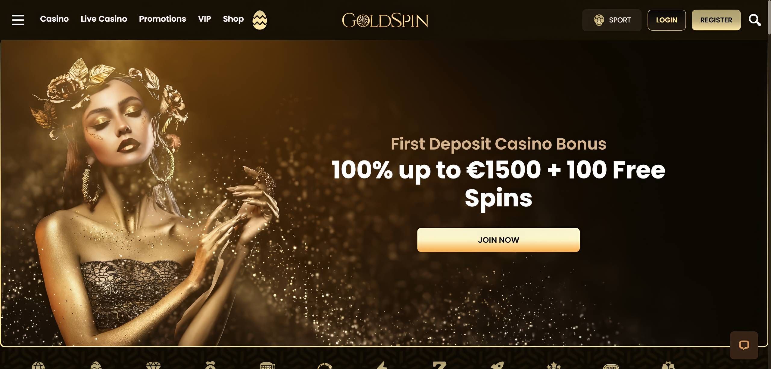 Goldspin desktop screenshot 1