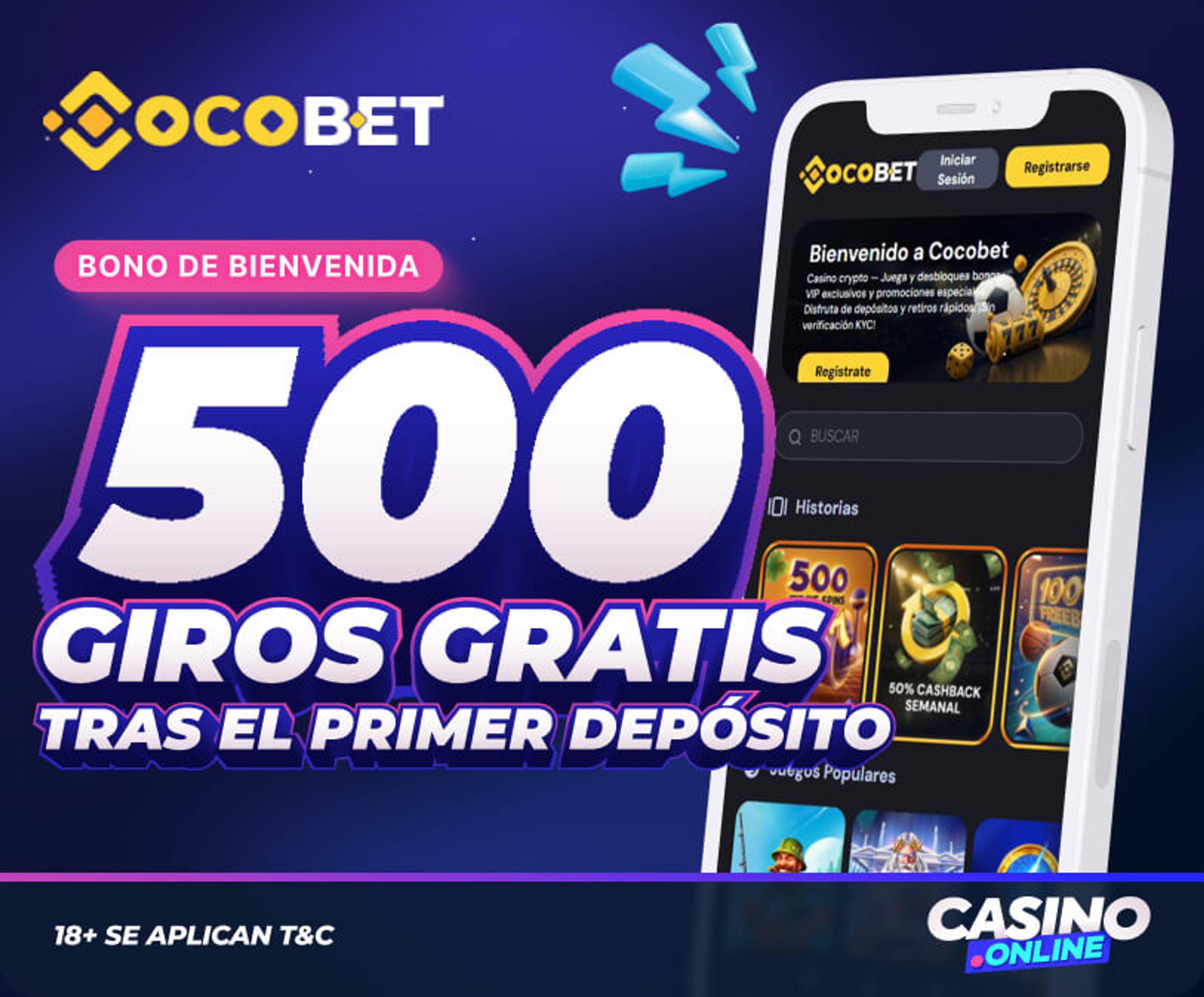Cocobet Bono de bienvenida