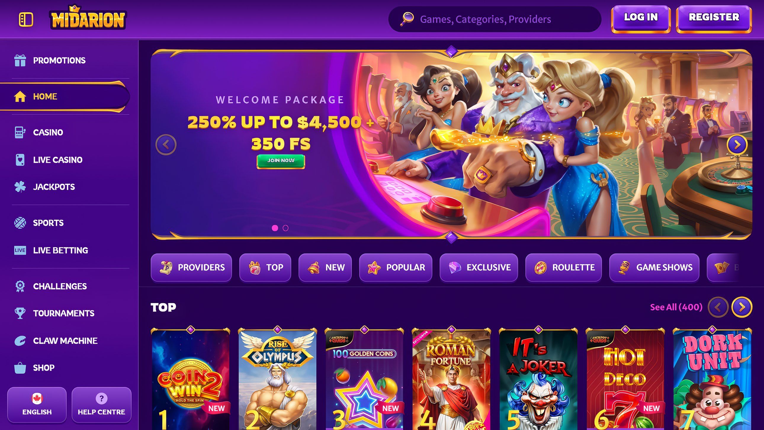 Midarion desktop screenshot 1