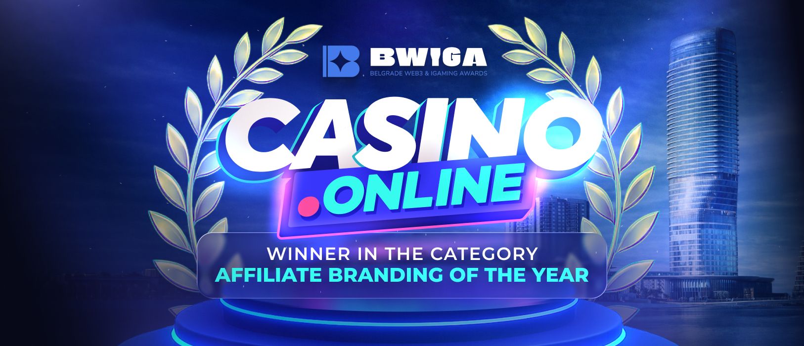 Casino.online Wins Affiliate Branding Title at BWiGA 2026