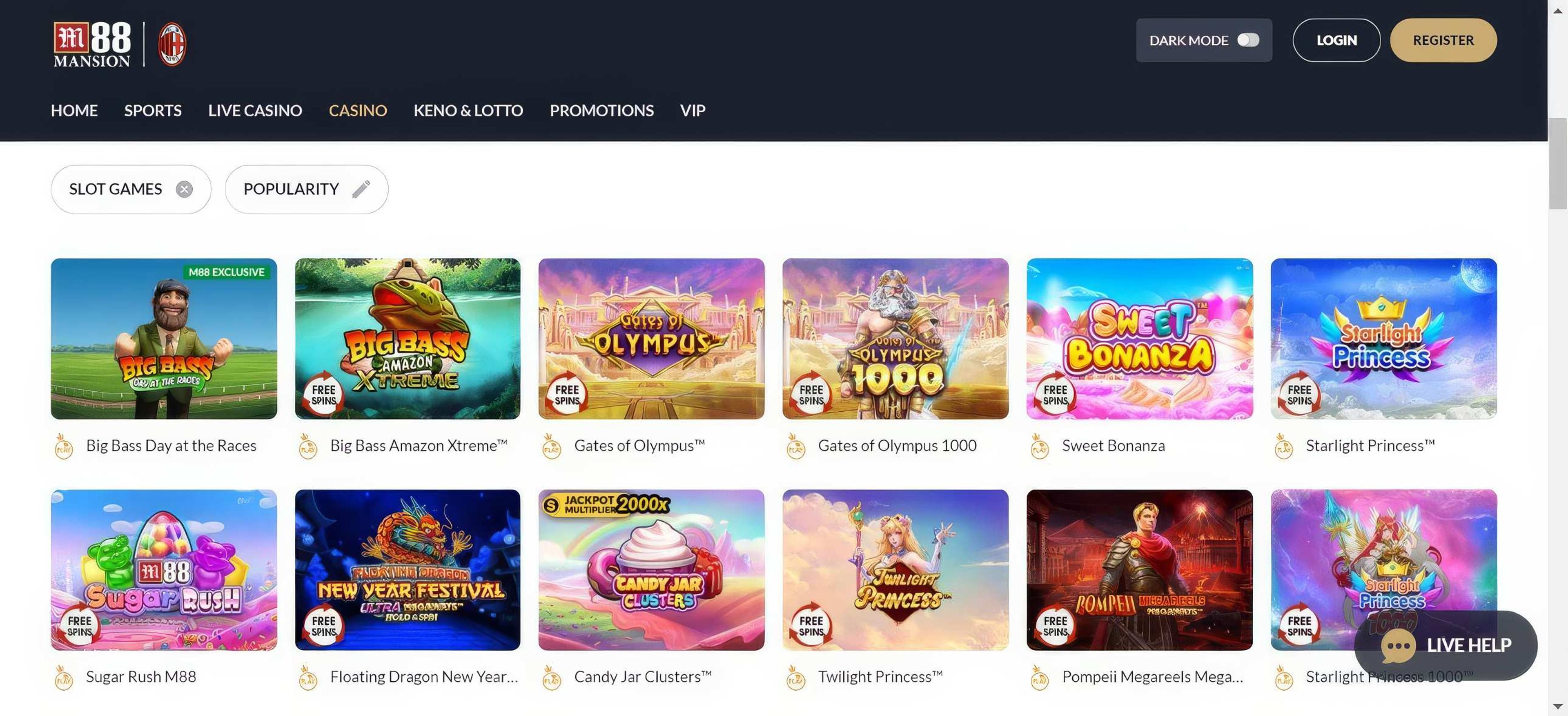 M88 desktop screenshot 2