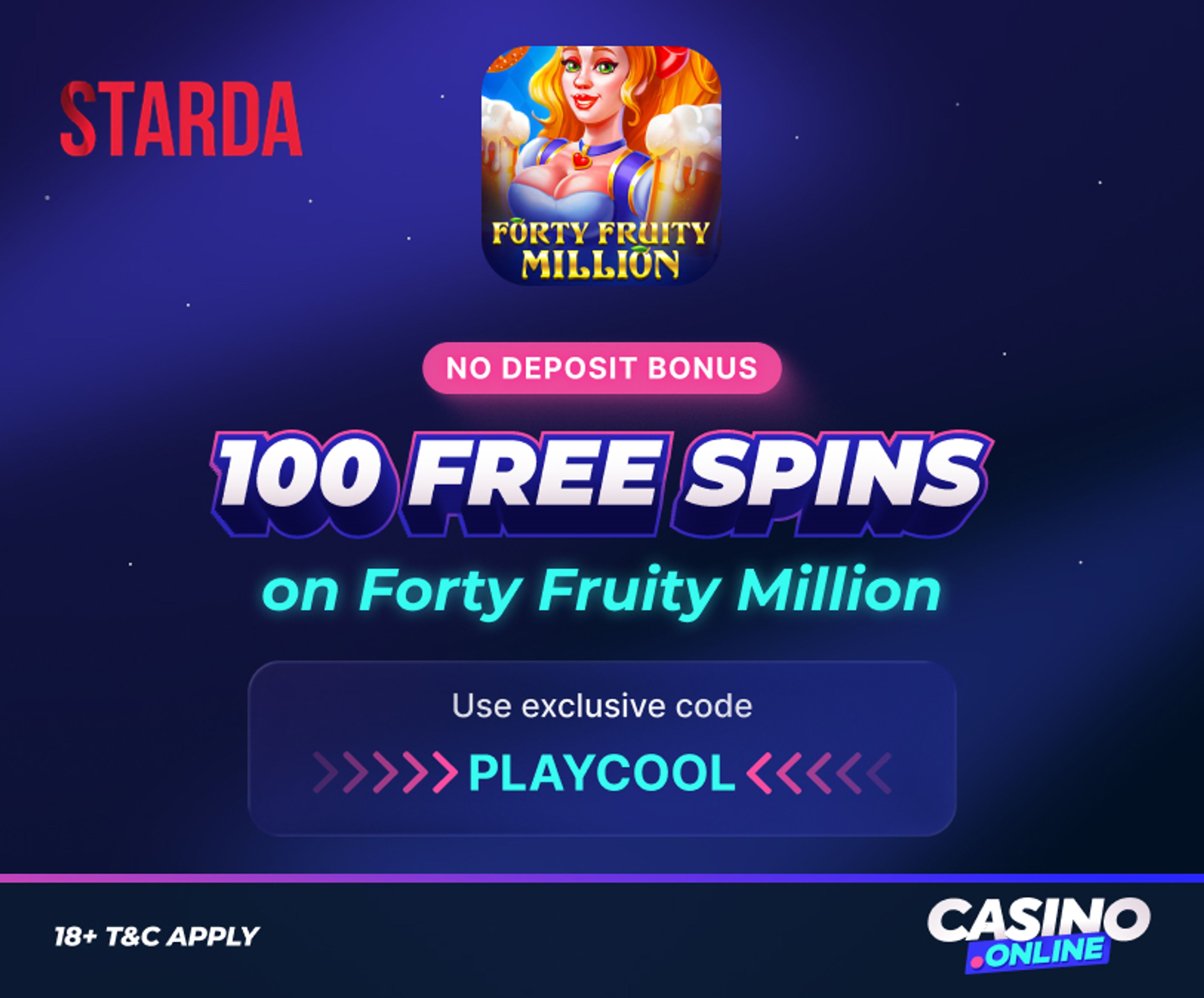 Starda Casino no deposit offer