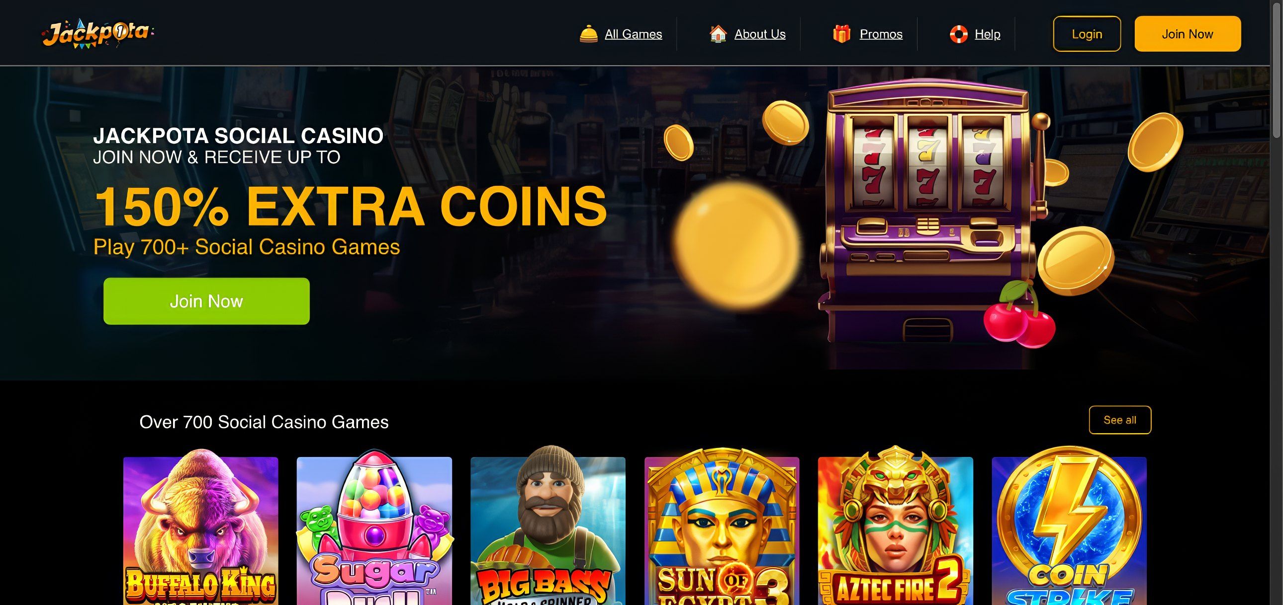 Jackpota desktop screenshot 1