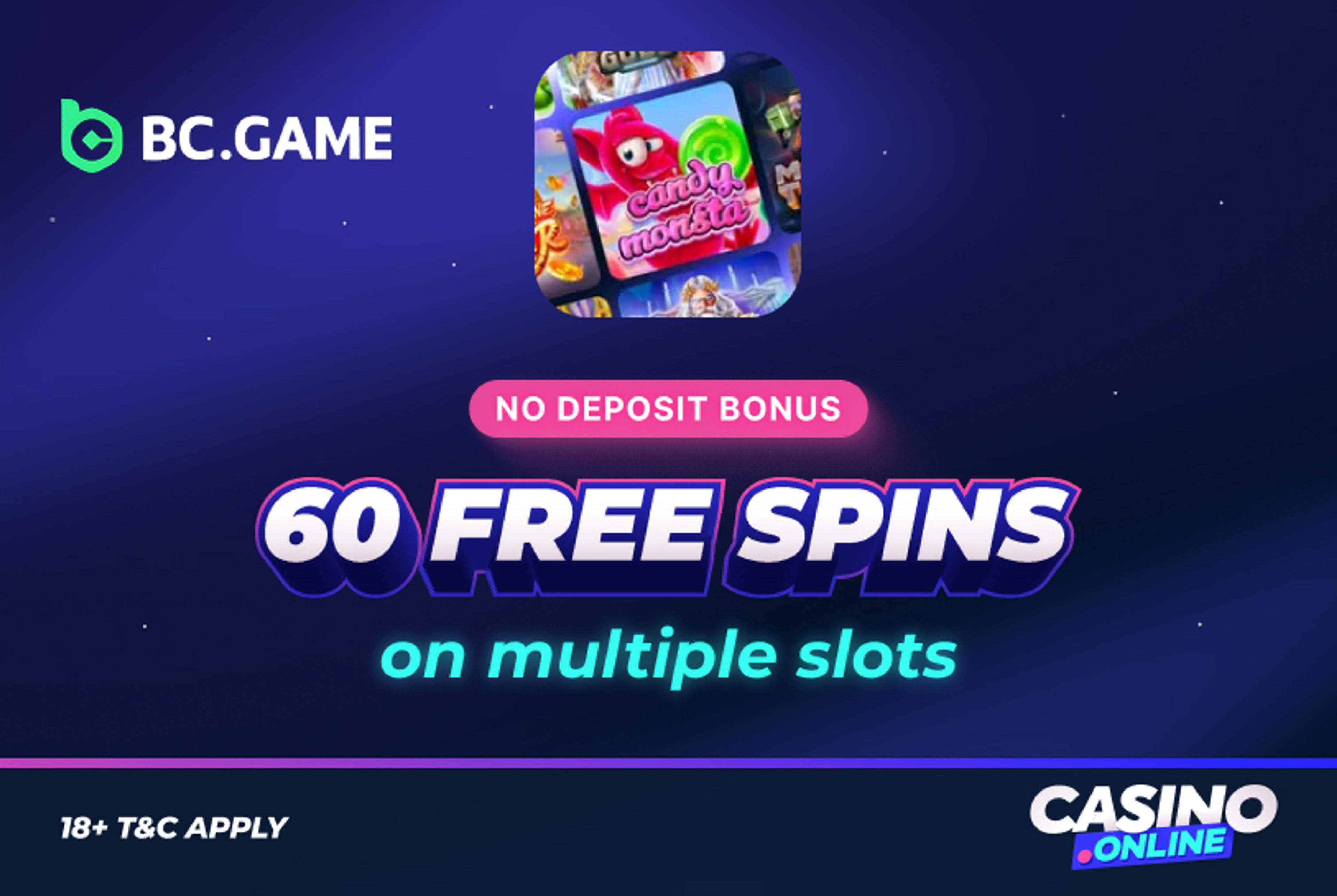 BC.game no deposit bonus offer