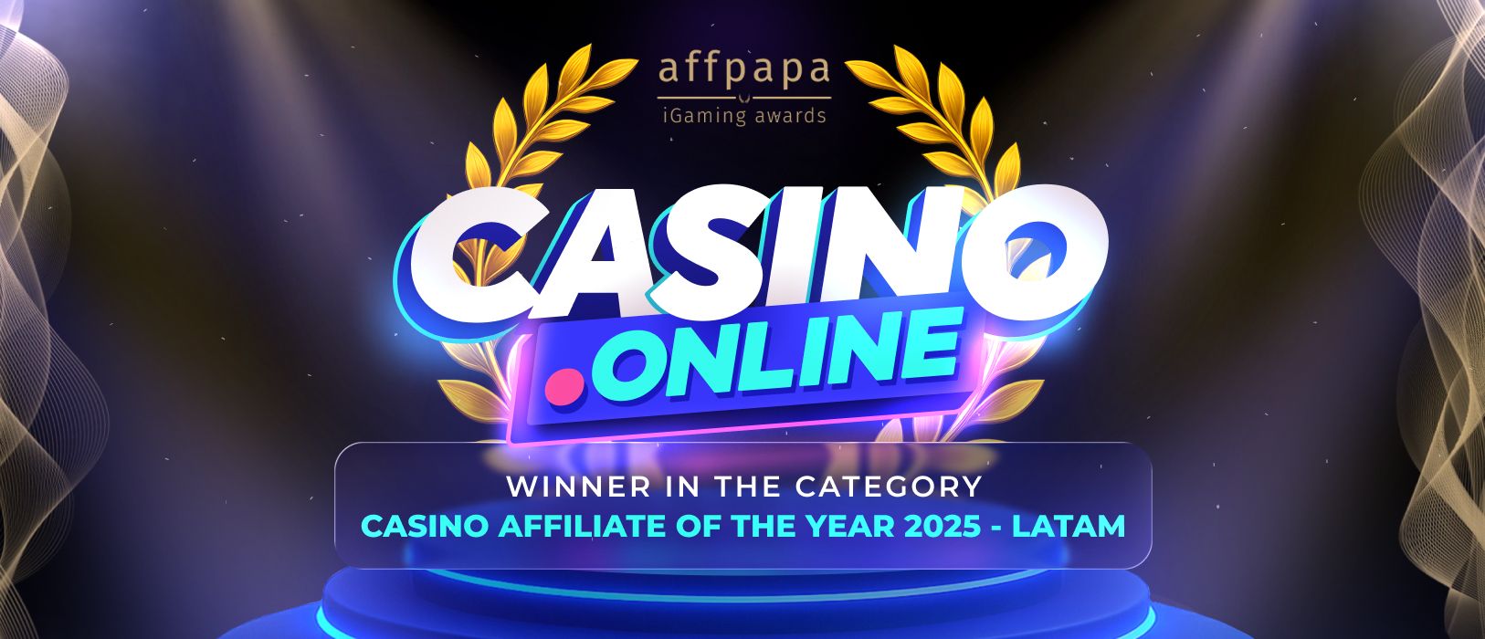 Casino.online Wins Affiliate of the Year at AffPapa LATAM Awards 2025