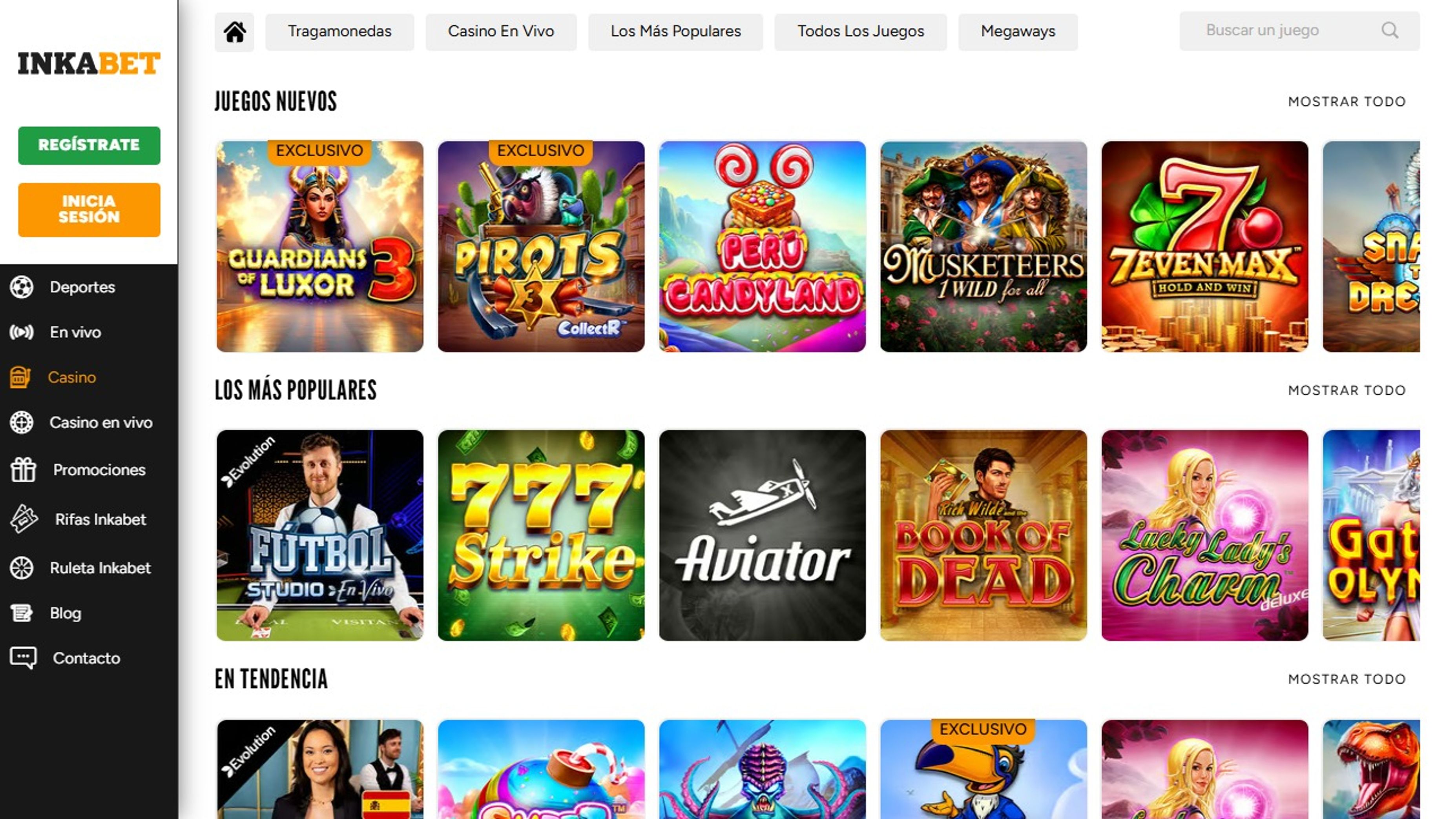 Inkabet desktop screenshot 1