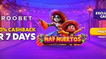 Join in on Roobet's Mad Muertos Celebration