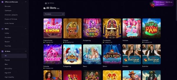 Immerion Casino Slots