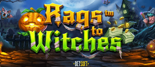 Betsoft Gaming's Halloween Title, Rags to Witches Adventure