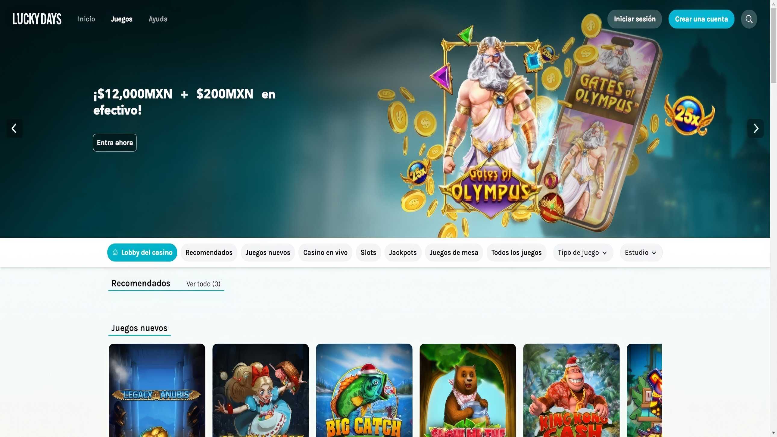 LuckyDays desktop screenshot 2