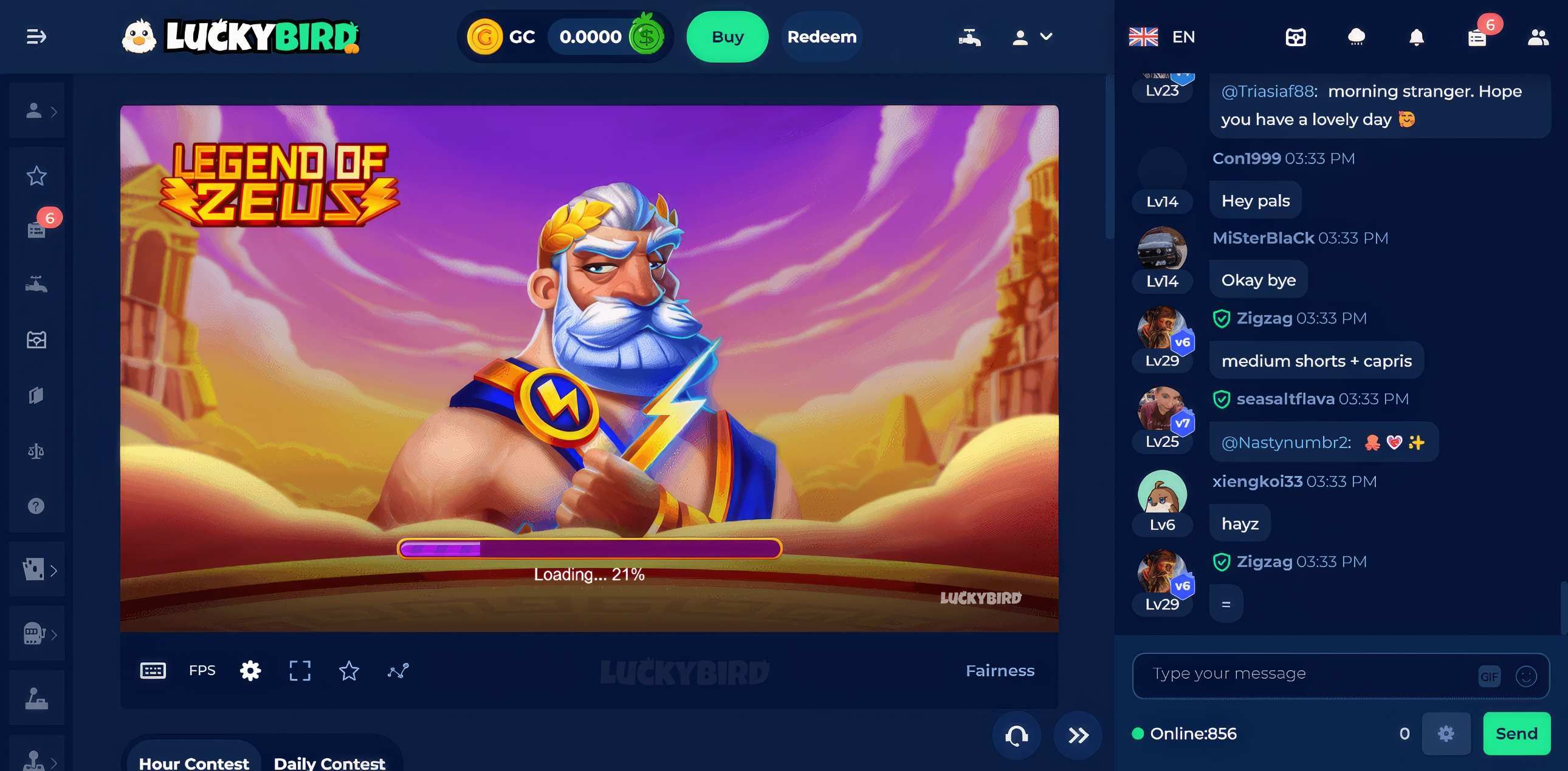 LuckyBird desktop screenshot 1