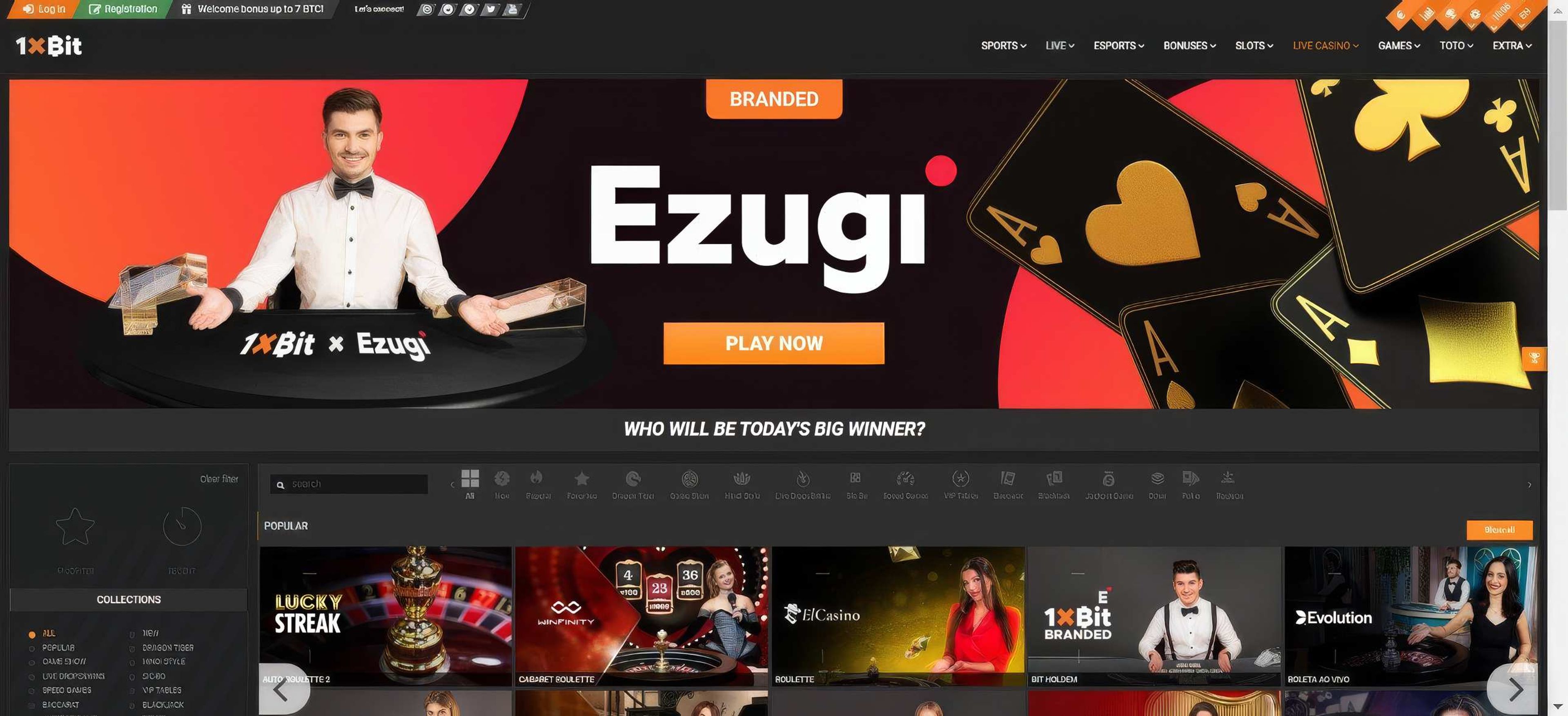 1xBit desktop screenshot 1