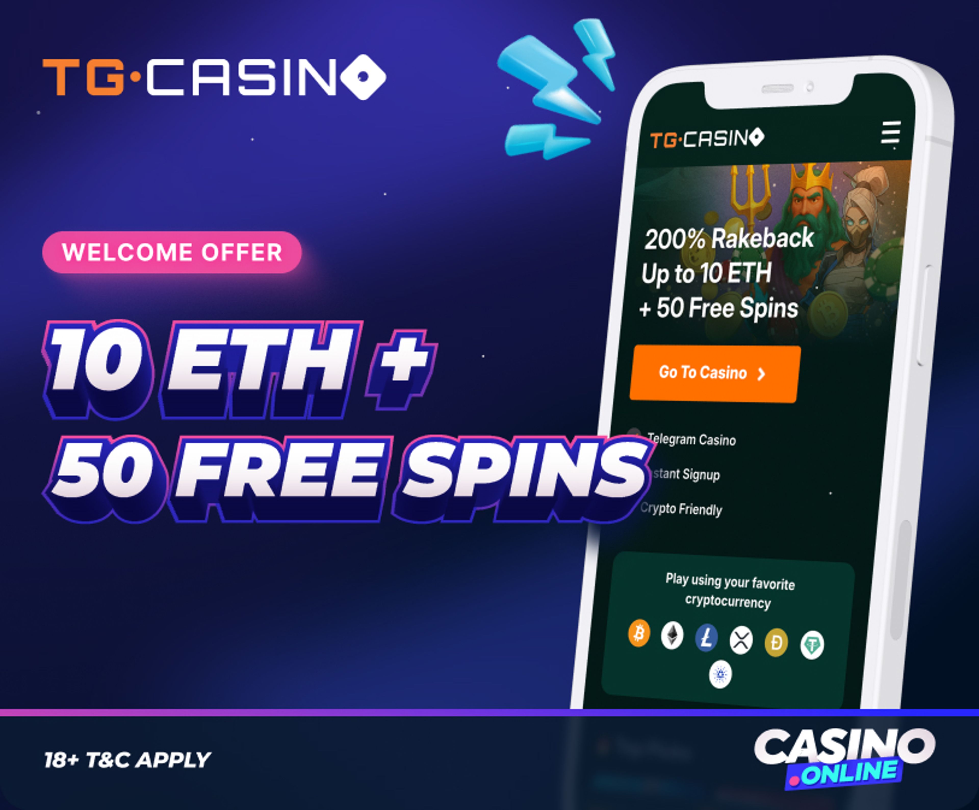 tg casino welcome offer