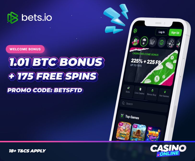 Bets.io Casino Welcome Bonus