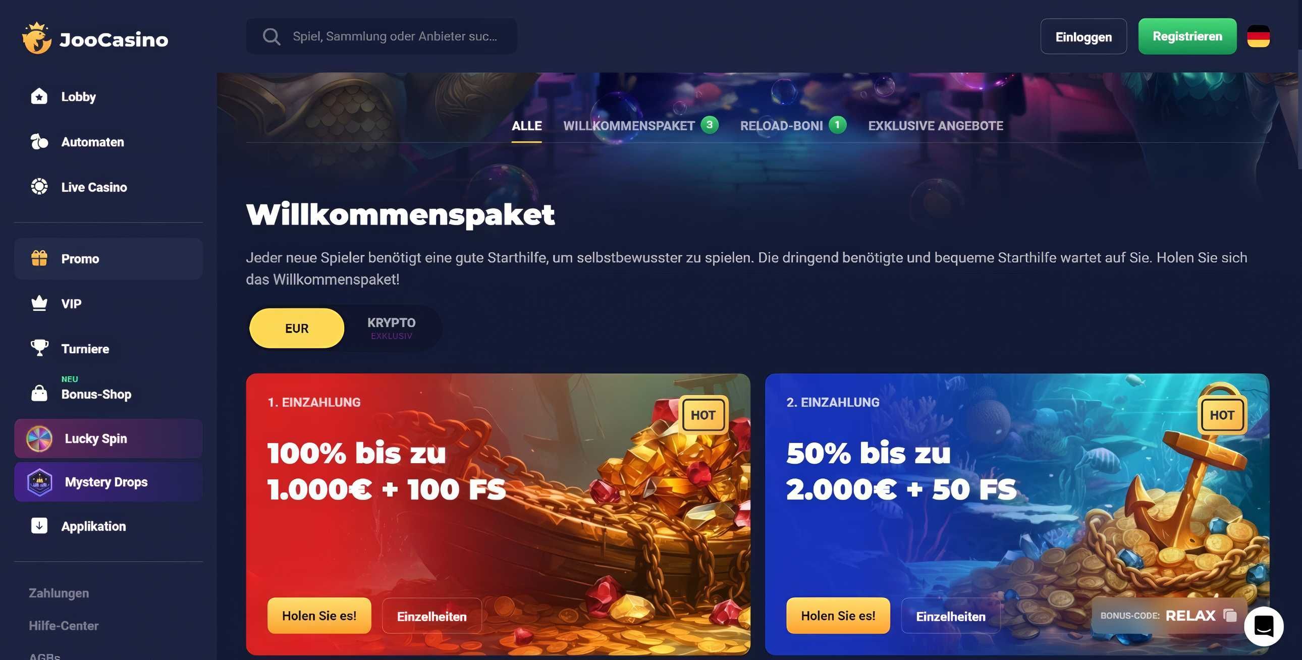 Joo desktop screenshot 1