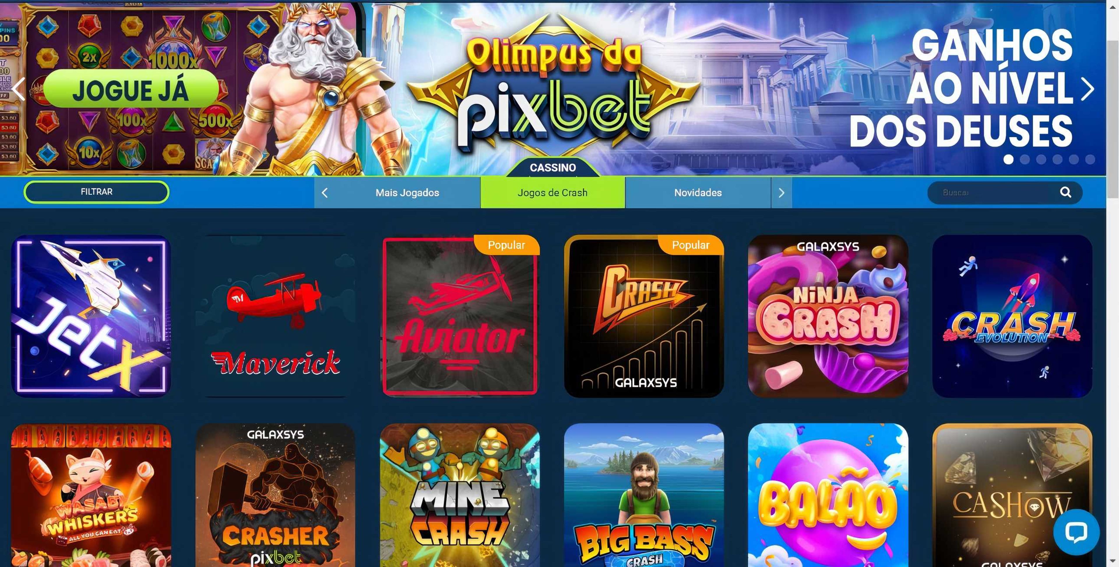 Pixbet desktop screenshot 2