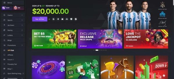 bc game home desktop 