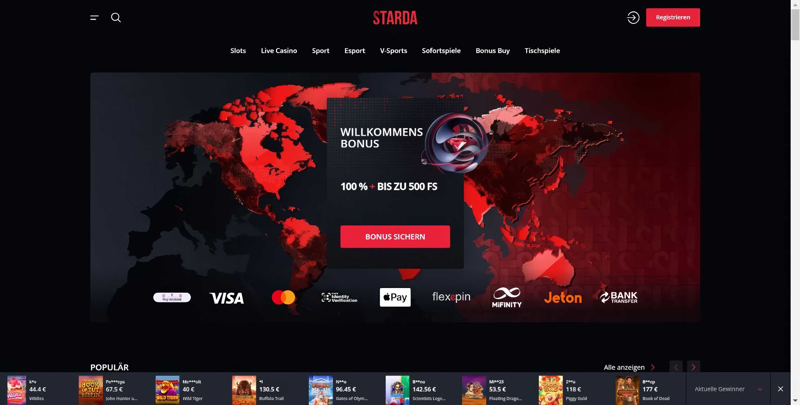 Starda desktop screenshot 1