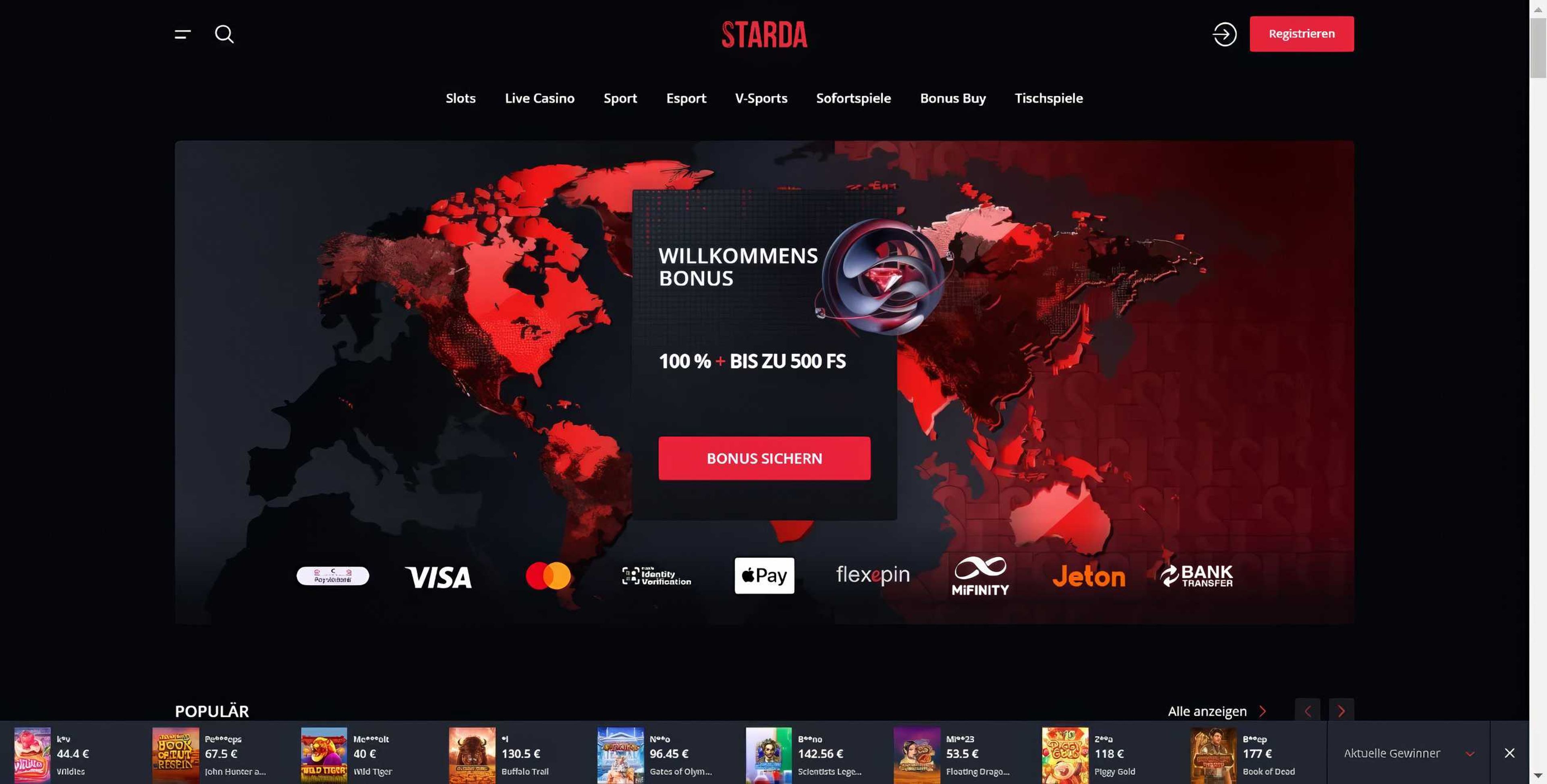 Starda desktop screenshot 1